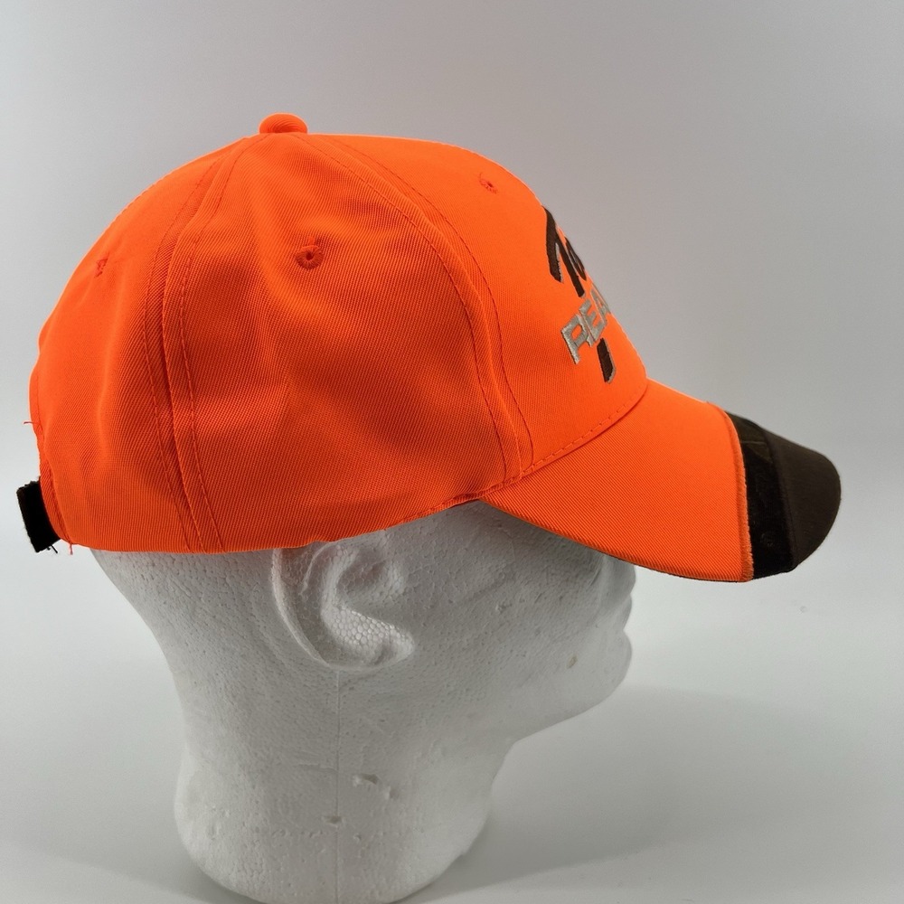 Team‎ Realtree Strapback Hat Neon Orange / Camo Hunting New NWT - Picture 6 of 10